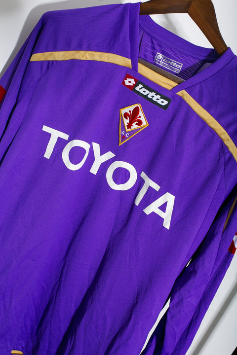 2009-10 Fiorentina Gilardino Long Sleeve Home Kit (XL)