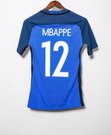 2016 France Home #12 Mbappe Player Fit ( S )