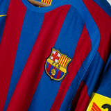 Barcelona 2005-06 Messi Home Kit (L)