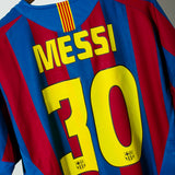 Barcelona 2005-06 Messi Home Kit (L)