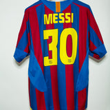 Barcelona 2005-06 Messi Home Kit (L)
