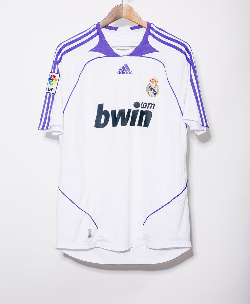 Real Madrid 2007-08 Home Kit ( L )