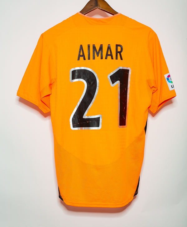 Valencia 2003-04 Aimar Away Kit (M)
