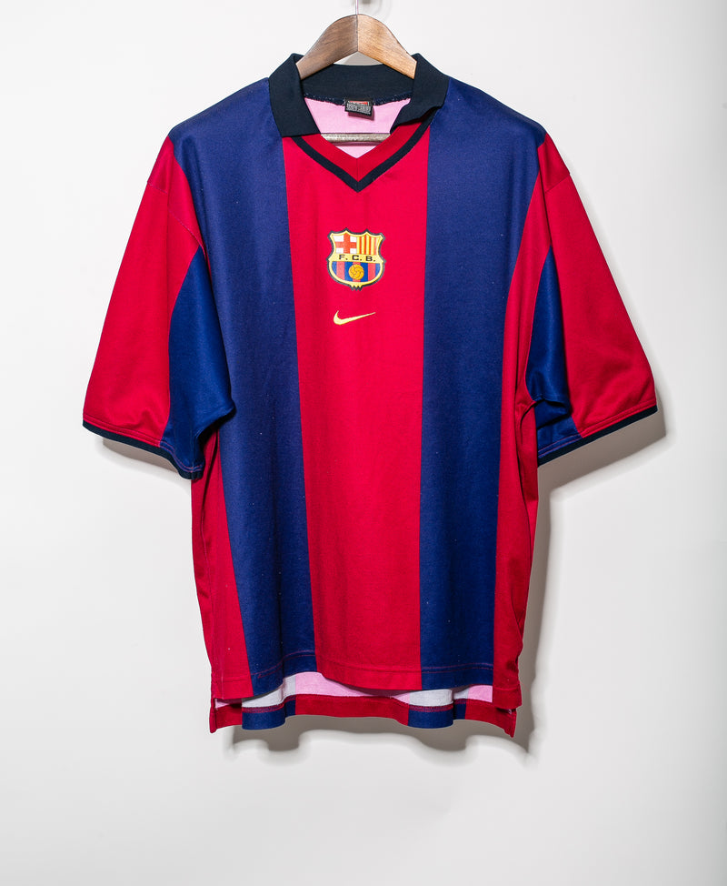 Barcelona 2000-01 Home Kit (XL)