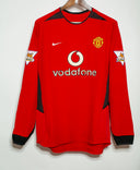 Manchester United 2002-03 Ronaldo Long Sleeve Home Kit (L)