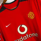 Manchester United 2002-03 Ronaldo Long Sleeve Home Kit (L)