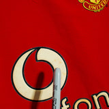 Manchester United 2002-03 Ronaldo Long Sleeve Home Kit (L)