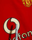 Manchester United 2002-03 Ronaldo Long Sleeve Home Kit (L)