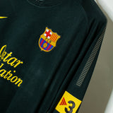 Barcelona 2011-12 Pique Long Sleeve Away Kit (2XL)