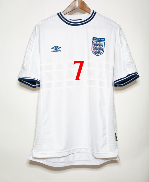 England 2000 Beckham Home Kit (XL)