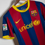Barcelona 2010-11 Messi Home Kit (S)