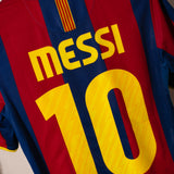 Barcelona 2010-11 Messi Home Kit (S)