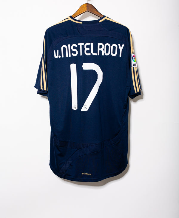 Real Madrid 2007-08 v. Nistelrooy Away Kit (XL)