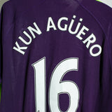 Manchester City 2014-15 Aguero Third Kit (3XL)