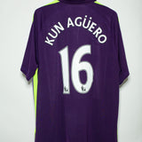 Manchester City 2014-15 Aguero Third Kit (3XL)
