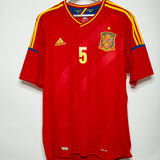 Spain 2012 Puyol Home Kit (2XL)