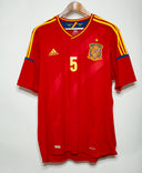 Spain 2012 Puyol Home Kit (2XL)