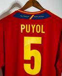 Spain 2012 Puyol Home Kit (2XL)