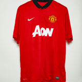 Manchester United 2013-14 Vidic Home Kit (2XL)