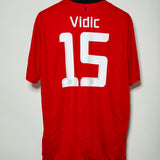 Manchester United 2013-14 Vidic Home Kit (2XL)