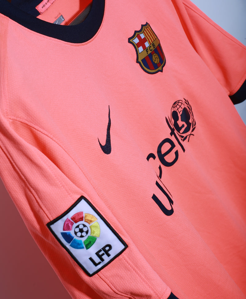 Barcelona 2010-11 Messi Third Kit (L)