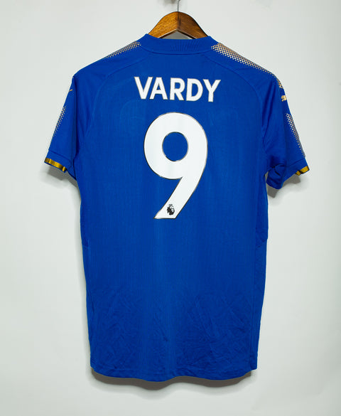 Leicester City 2017-18 Vardy Home Kit (M)