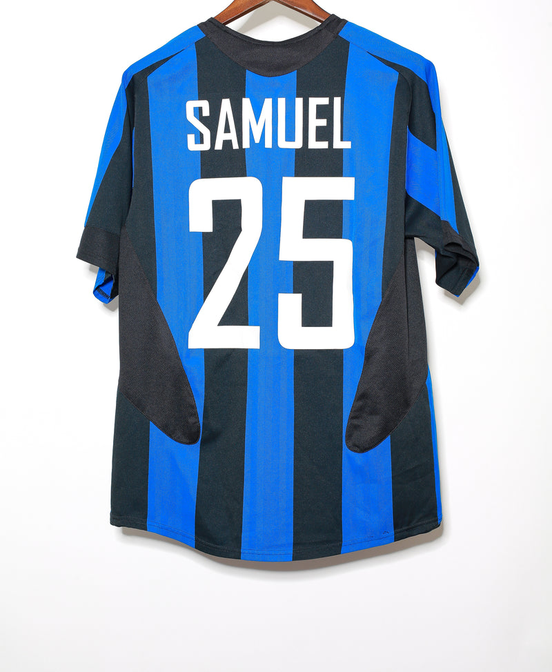Inter Milan 2005-06 Samuel Home Kit (M)