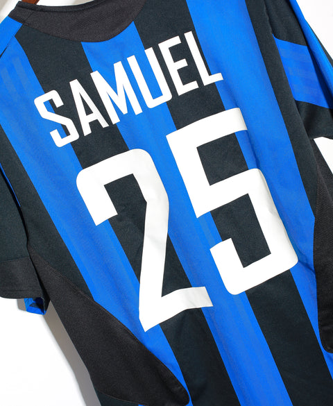 Inter Milan 2005-06 Samuel Home Kit (M)