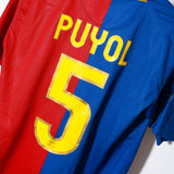 Barcelona 2008-09 Puyol Home Kit (M)