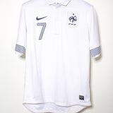 France Euro 2012 Ribery Away Kit (L)