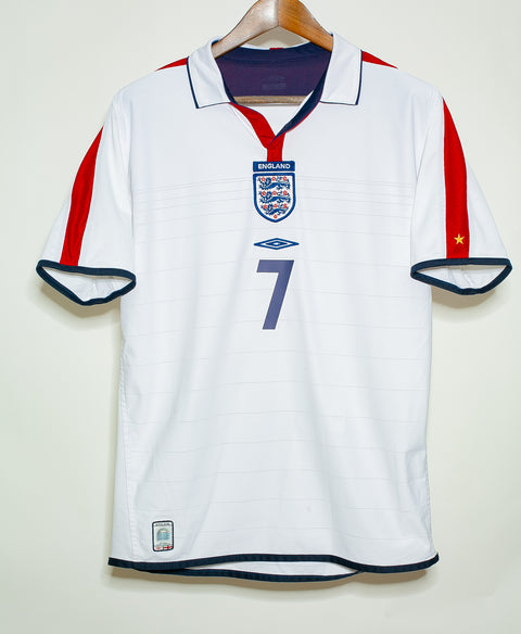 England 2003 Beckham Reversible Home Kit (M)