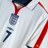 England 2003 Beckham Reversible Home Kit (M)