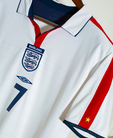 England 2003 Beckham Reversible Home Kit (M)