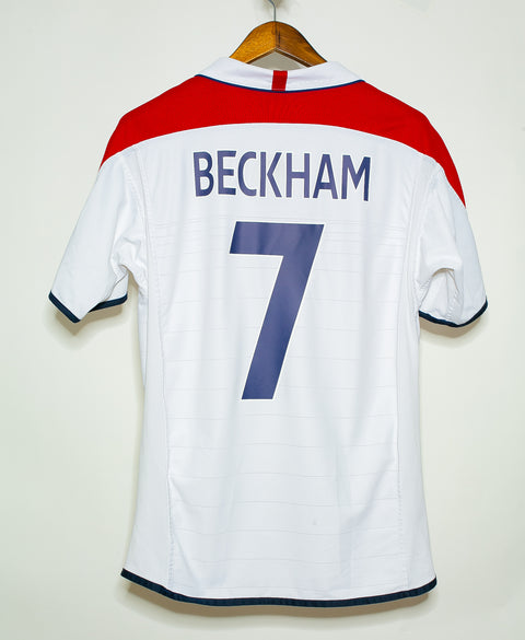 England 2003 Beckham Reversible Home Kit (M)