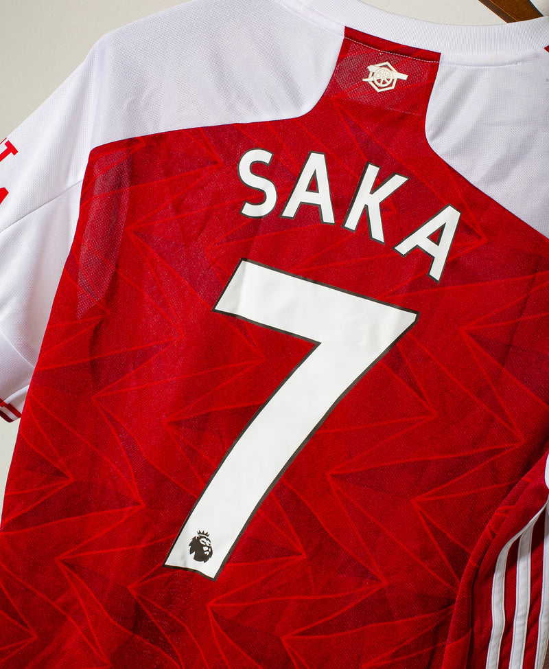 Arsenal 2020-21 Saka Home Kit (L)