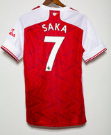 Arsenal 2020-21 Saka Home Kit (L)