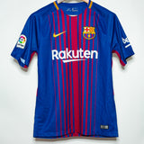 Barcelona 2017-18 Messi Home Kit (M)