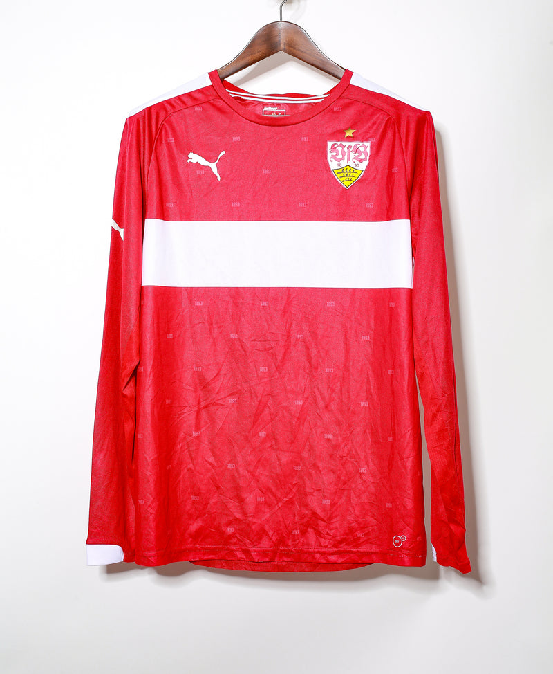 VFB Stuttgart 2014-15 Long Sleeve Away Kit (L)