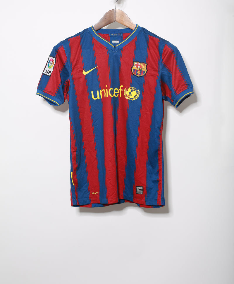Barcelona 2009-10 Home Kit (YXL)