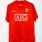 Manchester United 2007-08 Ronaldo Home UCL Kit (L)