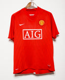 Manchester United 2007-08 Ronaldo Home UCL Kit (L)