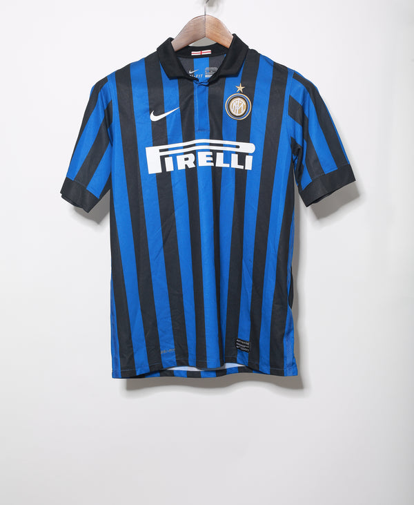 Inter Milan 2011-12 Pazzini Home Kit (YXL)
