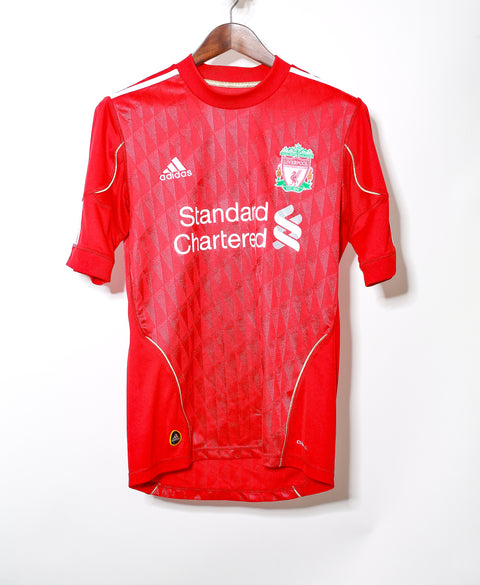 2010 - 2011 Liverpool Home Gerrard #8 ( S )