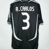 Real Madrid 2006-07 Roberto Carlos Away Kit (L)