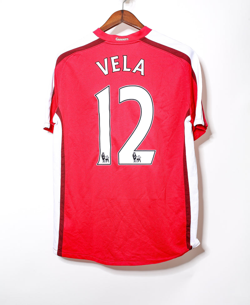 2008 Arsenal Home #12 Vela ( M )