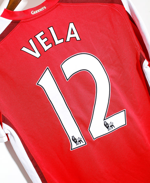 2008 Arsenal Home #12 Vela ( M )