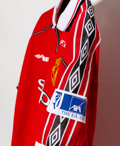 Manchester United 1999 Beckham FA Cup Final Home Kit (L)