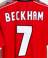 Manchester United 1999 Beckham FA Cup Final Home Kit (L)