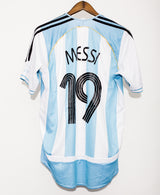 2006 Argentina Messi Home Kit #19