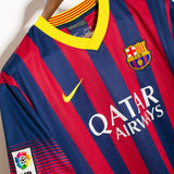 Barcelona 2013-14 Messi Home Kit (XL)